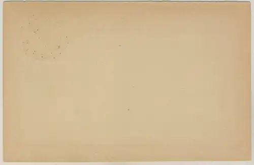 Marianen - 10 Pfg. Krone/Adler Überdruck-GA-Karte/Frageteil, Saipan 1900