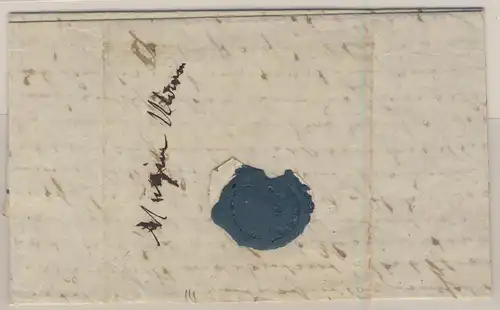 Braunschweig - 16/10 (ca. 1830), HKS u. "5 1/2" (Gebührenstpl. ?), Brief n. 