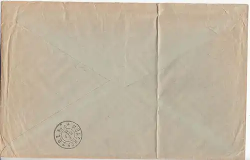 Österreich - 2x10 H. Witwen-/Waisenhilfe u.a., Einschreibebrief Krakau -1916 n.