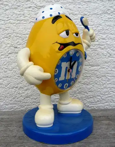 M&amp;M's Uhr M&amp;M Figur Morgenmann m+m