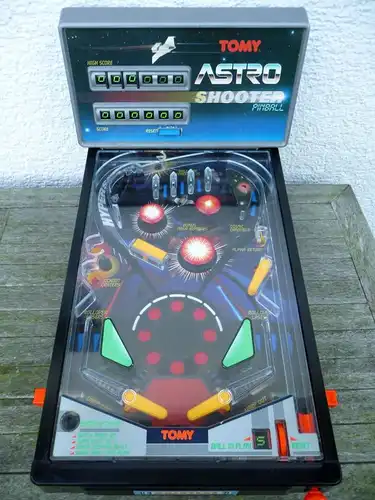 Tomy Tischflipper Astro Shooter Pinball 