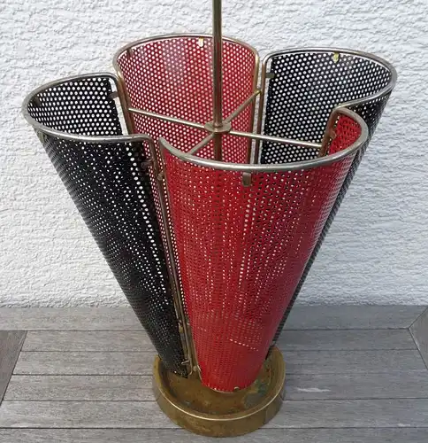 Vintage Schirmständer 50er 60er Lochblech