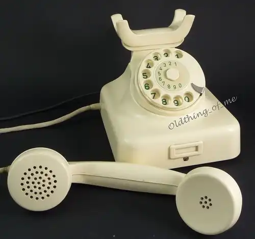 Telefon W49 hellelfenbeinweiß Hagenuk umbaubar