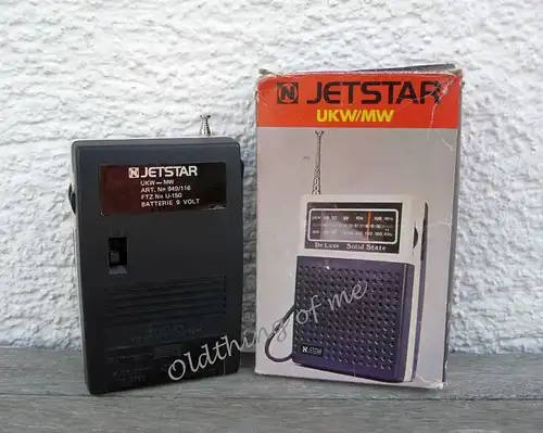 Tranistor Radio JETSTAR Solid State De Luxe UKW MW