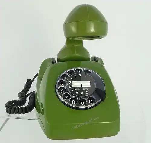 Tischlampe Telefon grün DIY Upcycling