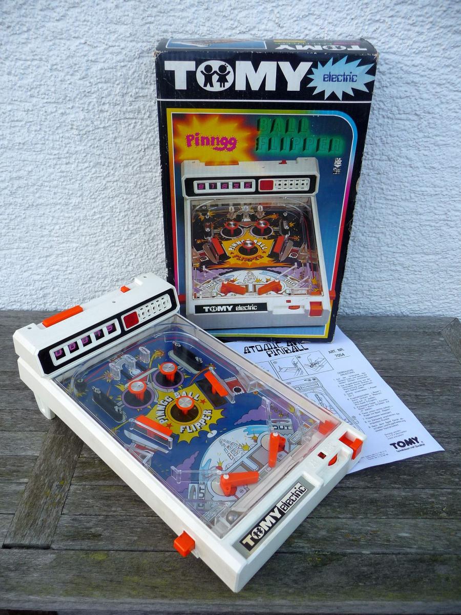 Tischflipper Tomy Arcade Pinball Kinderflipper Flipper Nr. OID