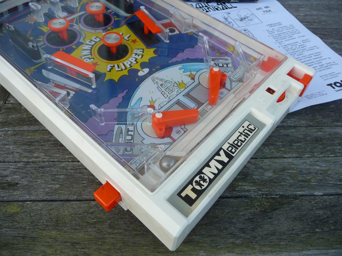 Tischflipper Tomy Arcade Pinball Kinderflipper Flipper für den