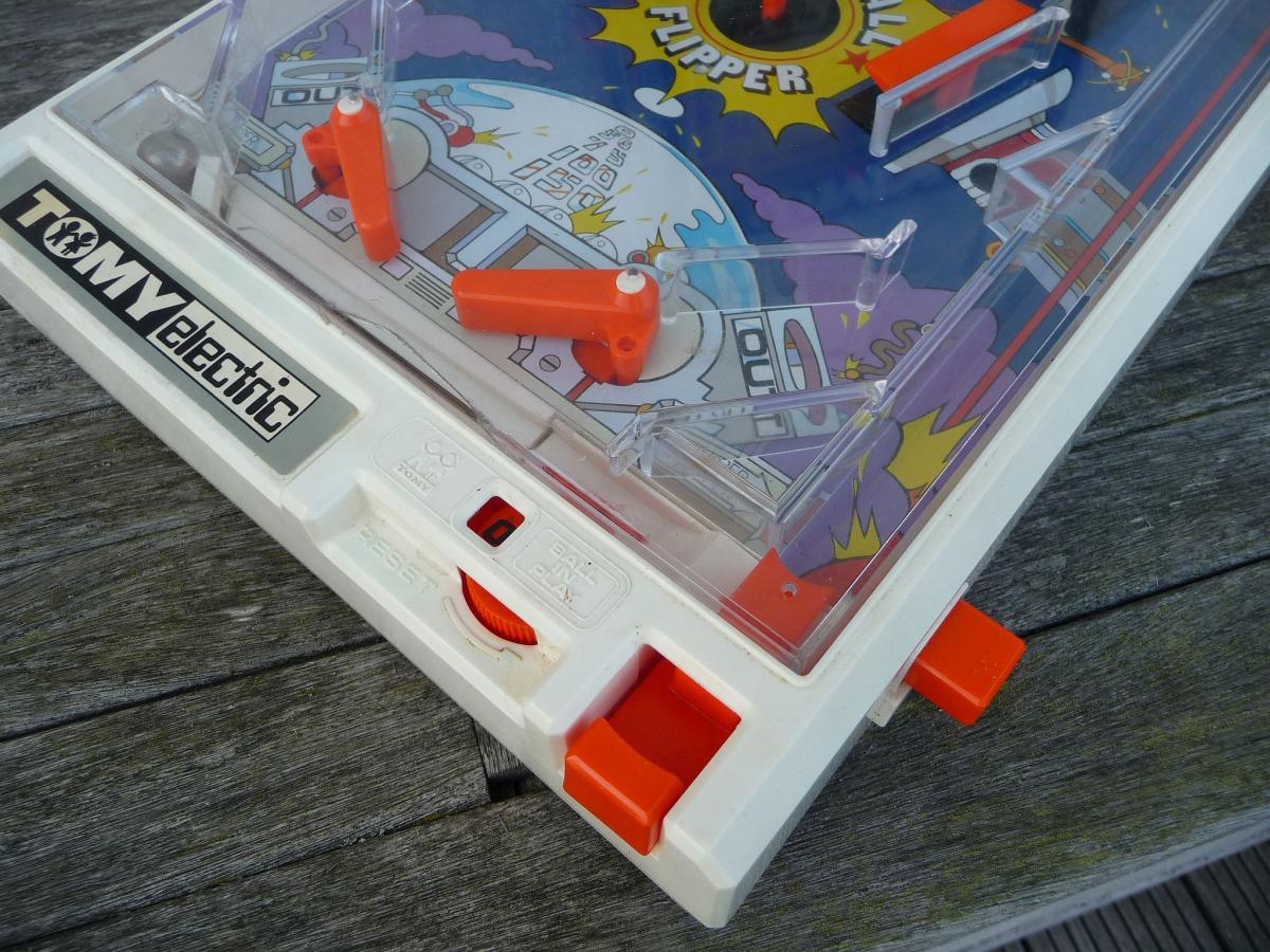 Tischflipper Tomy Arcade Pinball Kinderflipper Flipper für den