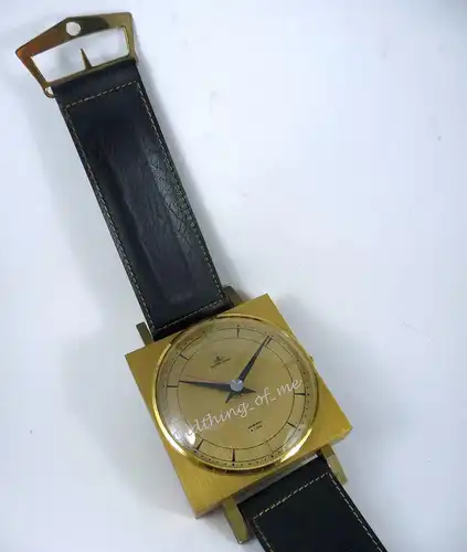 Wanduhr Meister Anker am 75cm Uhrenarmband