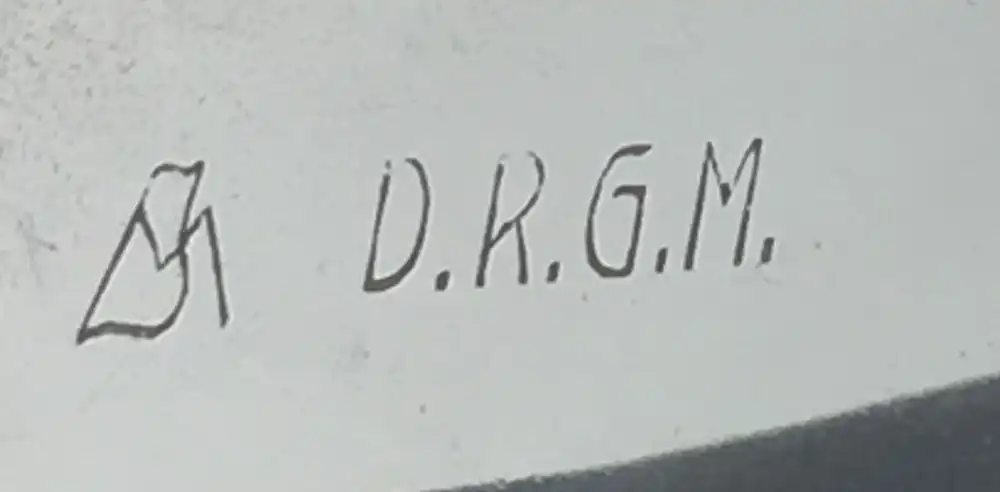 Ewiger Kalender Dauerkalender Jakob Maul DRGM 2