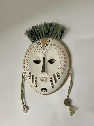 Maya Inka Maske Keramik 