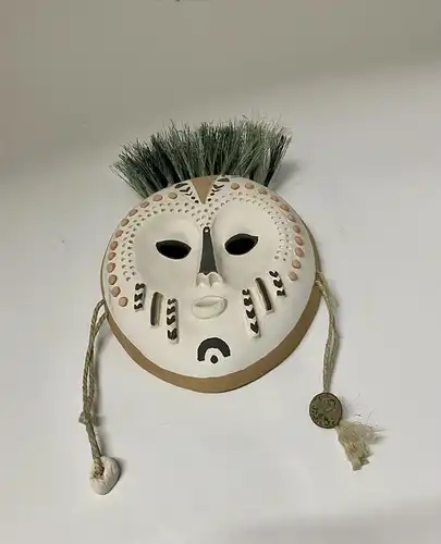 Maya Inka Maske Keramik 