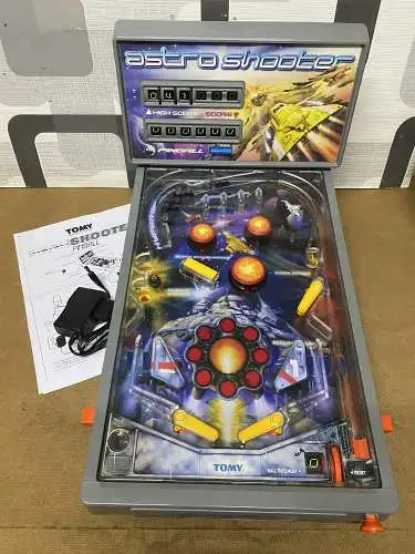 Tomy Astro Shooter Pinball Kinderflipper Tischflipper