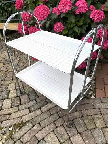 Dinett Servierwagen Klapptisch Teewagen Bartisch