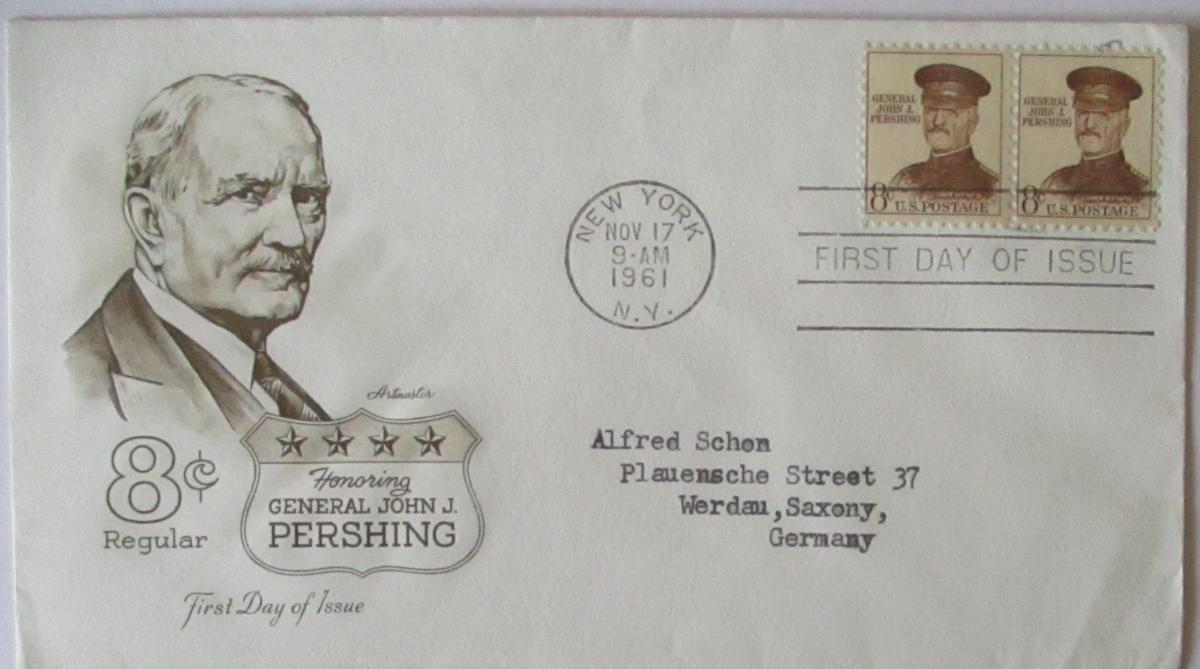 Militär USA, General John J. Pershing 1961 (54830) Nr. 75483 - oldthing