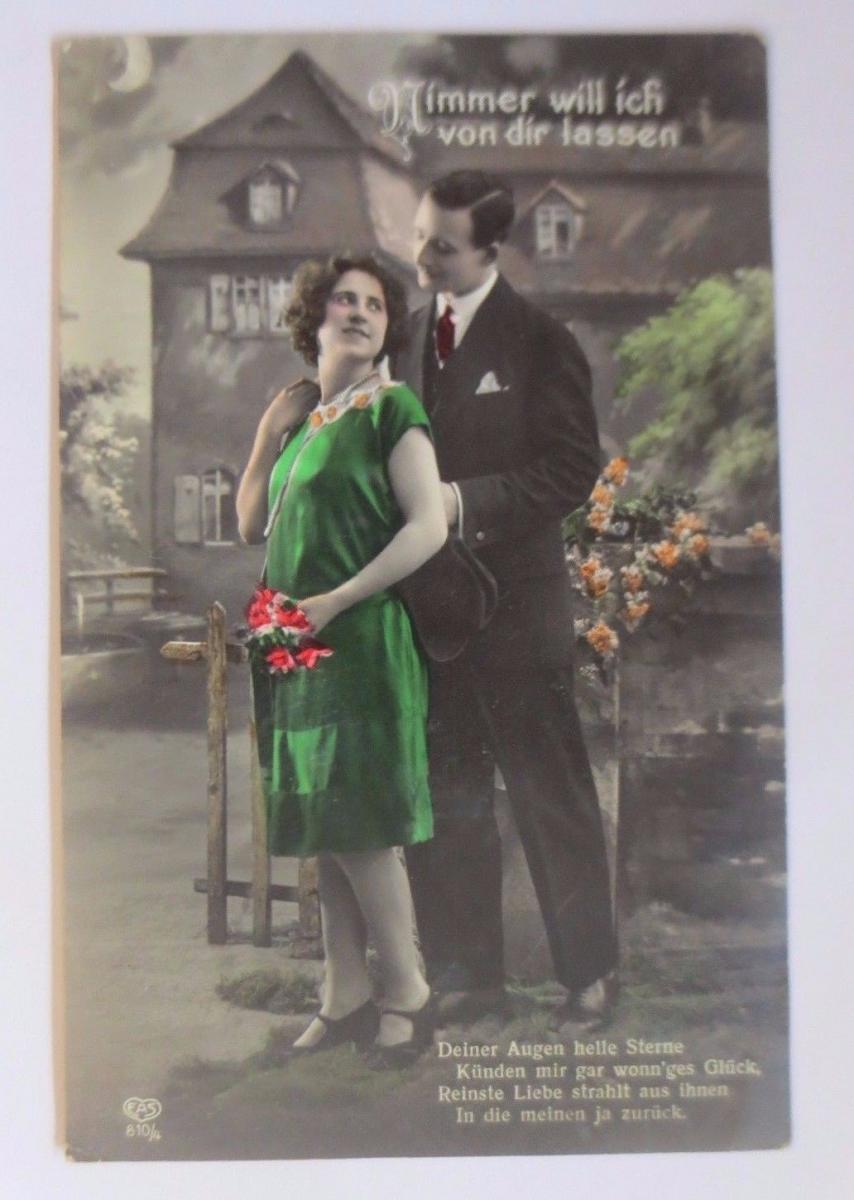 Frauen Manner Mode Blumen 1930 56537 Nr 3542 Oldthing Ansichtskarten Unsortierte Motivkarten