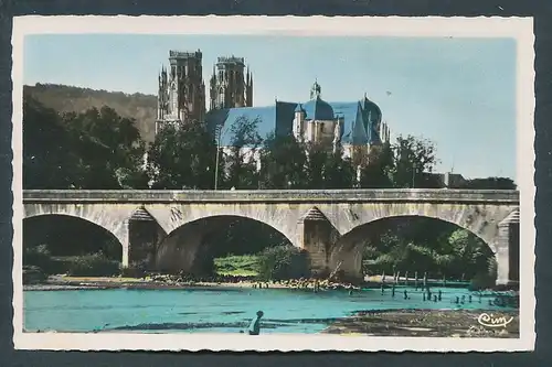 17459 AK Le Pont sur la Moselle et la Cathedrale