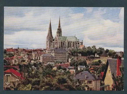 4009 AK, Chartres la Cathèdrale  Flugaufnahme