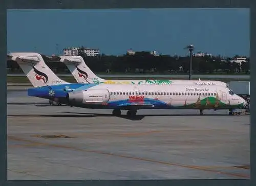 [Ansichtskarte] SIEM REAP AIRWAYS
HS PGQ Cn 55081/5045, Boeing B717-231, BKK 04/2006. 