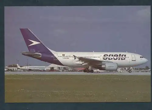 [Ansichtskarte] Saeta, HC-BSF A310 Miami 1994. 