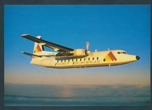 [Ansichtskarte] FOKKER F-27. 