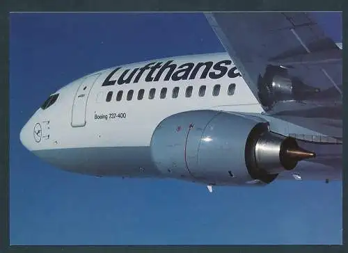 [Ansichtskarte] Lufhansa Boeing 737-400. 