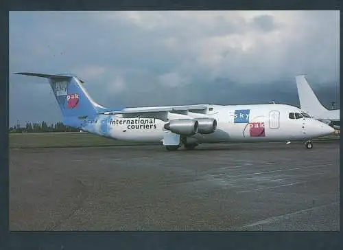 [Ansichtskarte] G-TJPM BAE146, Skypay, Southend 94. 