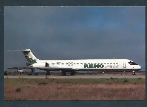 [Ansichtskarte] MD-83, Reno Air. 