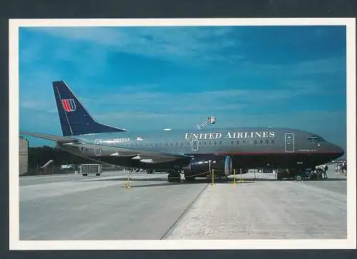 [Ansichtskarte] BOENIG 737 - 522, UNIRED AIRLINES. 