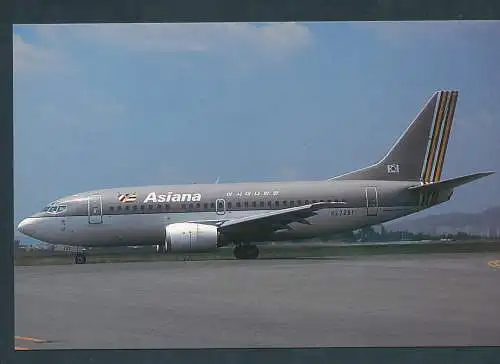 [Ansichtskarte] BOENIG 737 - 500, Asiana - HL7261. 