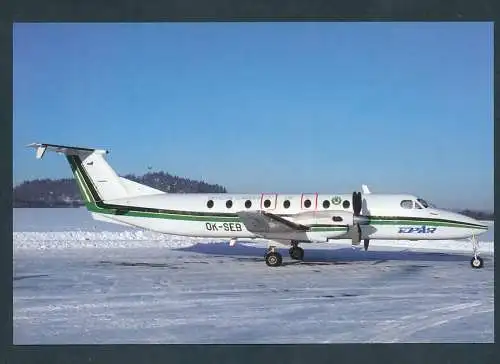 [Ansichtskarte] Beechcraft 1900C Arliner, OK-SEB, c/n UB-72. 