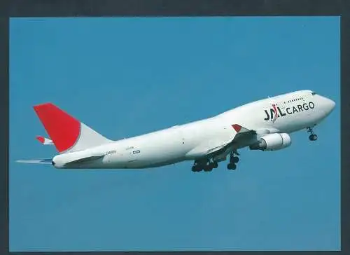 [Ansichtskarte] JAL CARGO, Boeing B747-446BCF. 