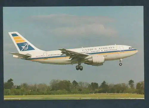 [Ansichtskarte] CYPRUS AIRWAYS, AIRBUS A310. 