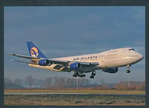 [Ansichtskarte] AIR ATLANTA, B747-230. 