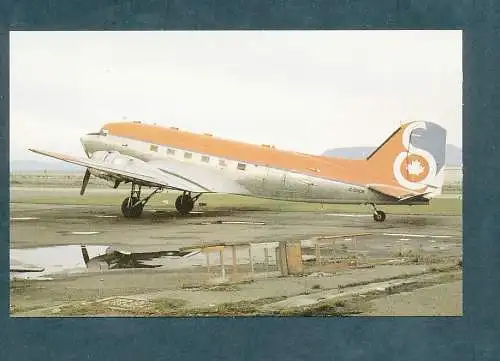 [Ansichtskarte] Skykraft, McDonnell Douglas DC -3,
C-GSCB. 