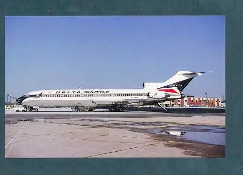 [Ansichtskarte] Boeing 727-227 c/n 20774, N553PE of DELTA SHUTTLE,
at Atlanta/Georgia in September 1991. 