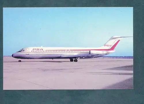 [Ansichtskarte] Pacific Southwest Airlines DC-9. 