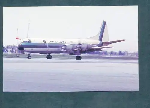 [Ansichtskarte] Eastern  Airlines Lockheed L-188. 