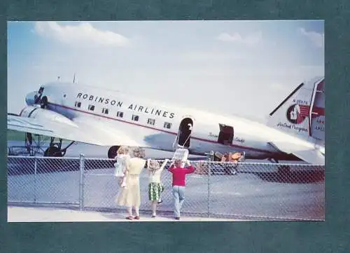 [Ansichtskarte] Robinson Airlines Douglas DC-3. 