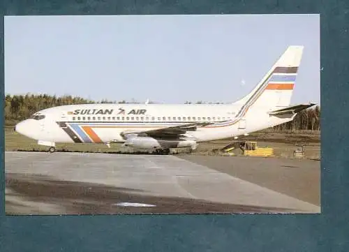 [Ansichtskarte] Sultan Air, Boeing 737-205. 