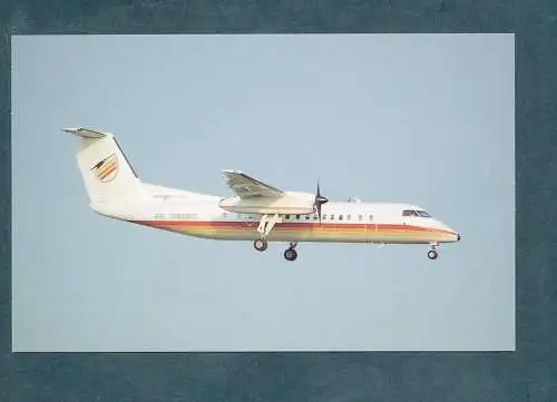 [Ansichtskarte] AIR CREEBEC, DeHavilland Dash 8-314. 