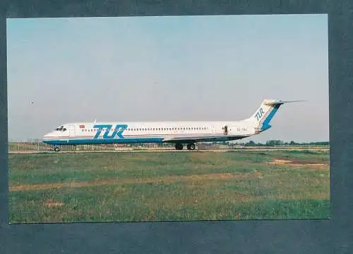 [Ansichtskarte] TUR European Airways McDonnell Douglas MD-83. 