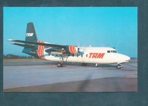 [Ansichtskarte] TAW, Fokker 27-600. 