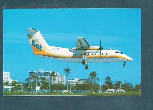 [Ansichtskarte] LIAT, De Havilland DHC-8. 