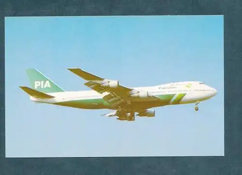 [Ansichtskarte] Pakistan, Boeing 747-200. 