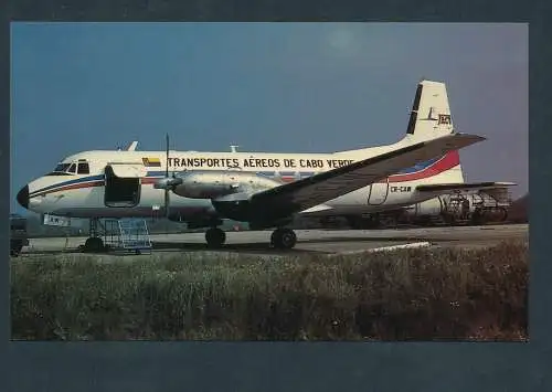 [Ansichtskarte] Transportes Aereos De Cabo Verde, British Aerospace 748. 