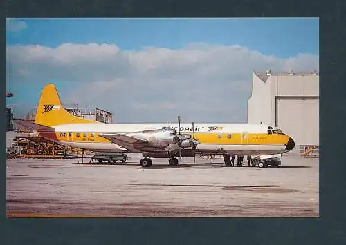 [Ansichtskarte] Falconair, Lockheed L-188C. 