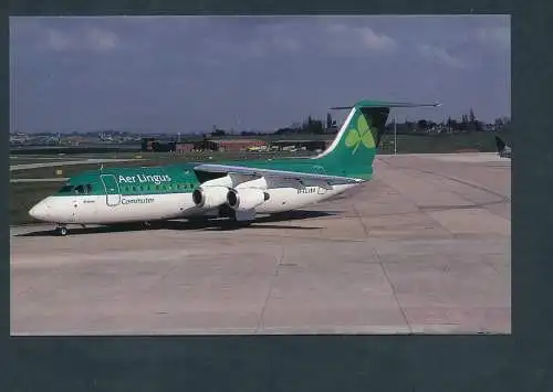 [Ansichtskarte] Lingus Air, BAe 146-300. 