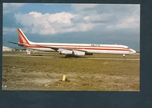 [Ansichtskarte] Kalitta, McDouglas DC-8-63F. 