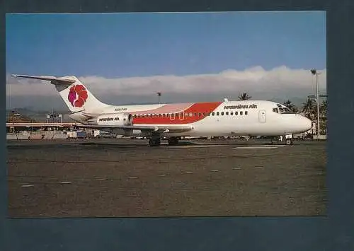 [Ansichtskarte] Hawiian Air, McD Douglas DC-9-15RC. 